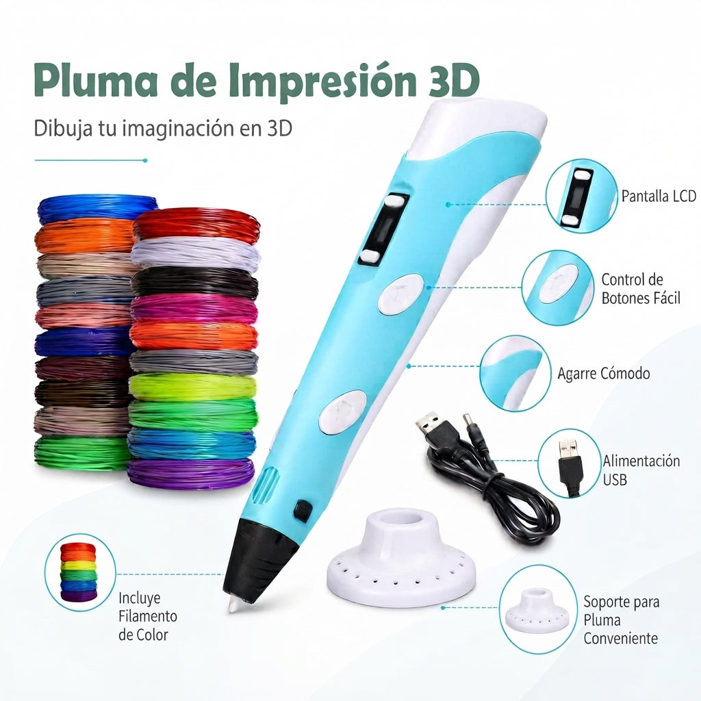 Essenza BolíMágico3D™ - Dibuja y crea todo lo que te imagines